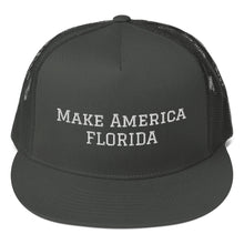 Load image into Gallery viewer, Make America Florida Trucker Cap