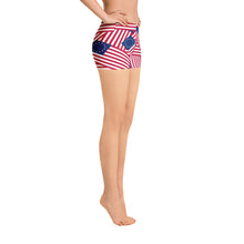 Load image into Gallery viewer, Betsy Ross Flag Girl&#39;s Shorts