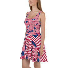 Load image into Gallery viewer, Betsy Ross Flag Dress