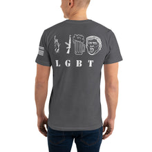 Load image into Gallery viewer, LGBT (LIBERTY, GUNS, BEER, TRUMP) PATRIOTIC SHIRT