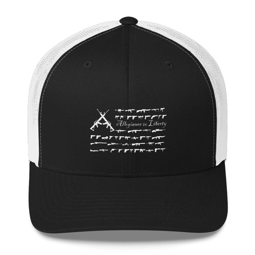 Allegiance To Liberty White Gun Hat