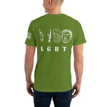 Load image into Gallery viewer, LGBT SHIRT (LIBERTY, GUNS, BEER, TRUMP)