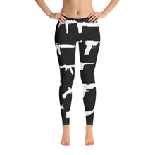 Load image into Gallery viewer, GUNS LEGGINGS BLACK