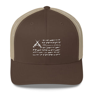 Allegiance To Liberty White Gun Hat