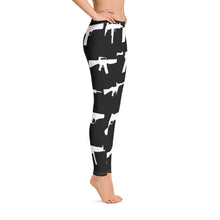 Load image into Gallery viewer, GUNS LEGGINGS BLACK