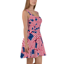 Load image into Gallery viewer, Betsy Ross Flag Dress