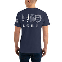 Load image into Gallery viewer, LGBT (LIBERTY, GUNS, BEER, TRUMP) PATRIOTIC SHIRT