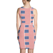 Load image into Gallery viewer, American Flag Cut &amp; Sew Dress