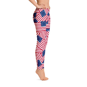 BETSY ROSS FLAG LEGGINGS