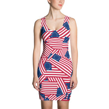 Load image into Gallery viewer, Betsy Ross Flag Cut &amp; Sew Dress