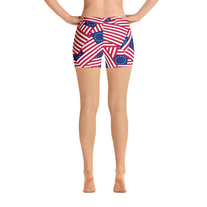 Betsy Ross Flag Girl's Shorts