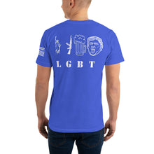 Load image into Gallery viewer, LGBT (LIBERTY, GUNS, BEER, TRUMP) PATRIOTIC SHIRT