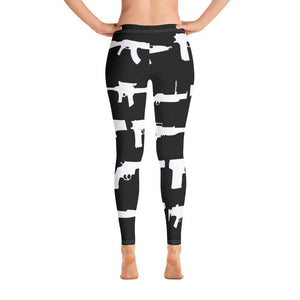 GUNS LEGGINGS BLACK