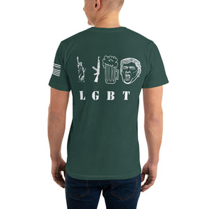 LGBT SHIRT (LIBERTY, GUNS, BEER, TRUMP)