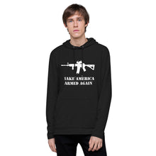 Load image into Gallery viewer, Make America Armed Again Lightweight Hoodie