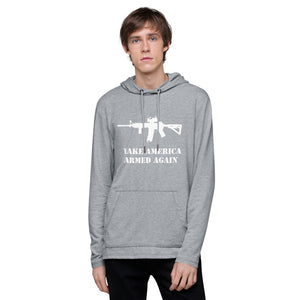 Make America Armed Again Lightweight Hoodie